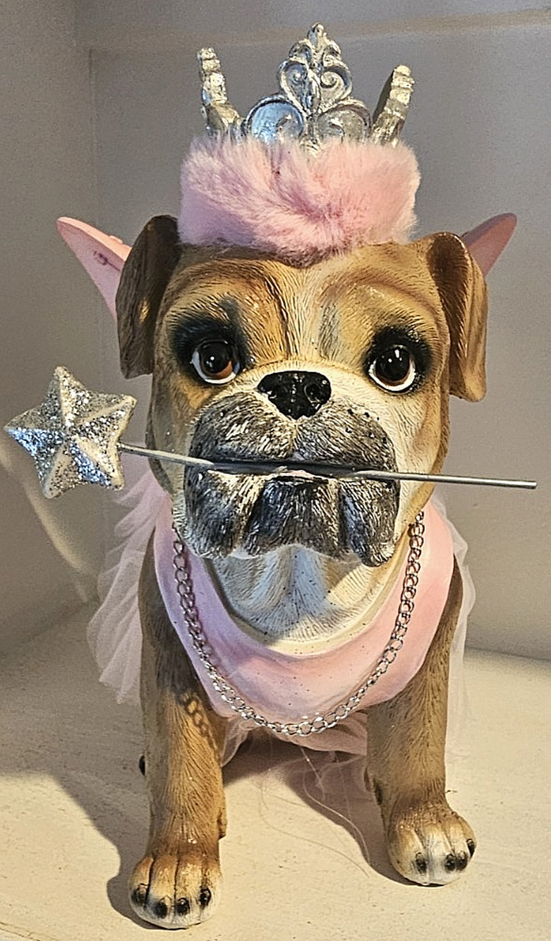 English Bulldog in Pink Tutu New